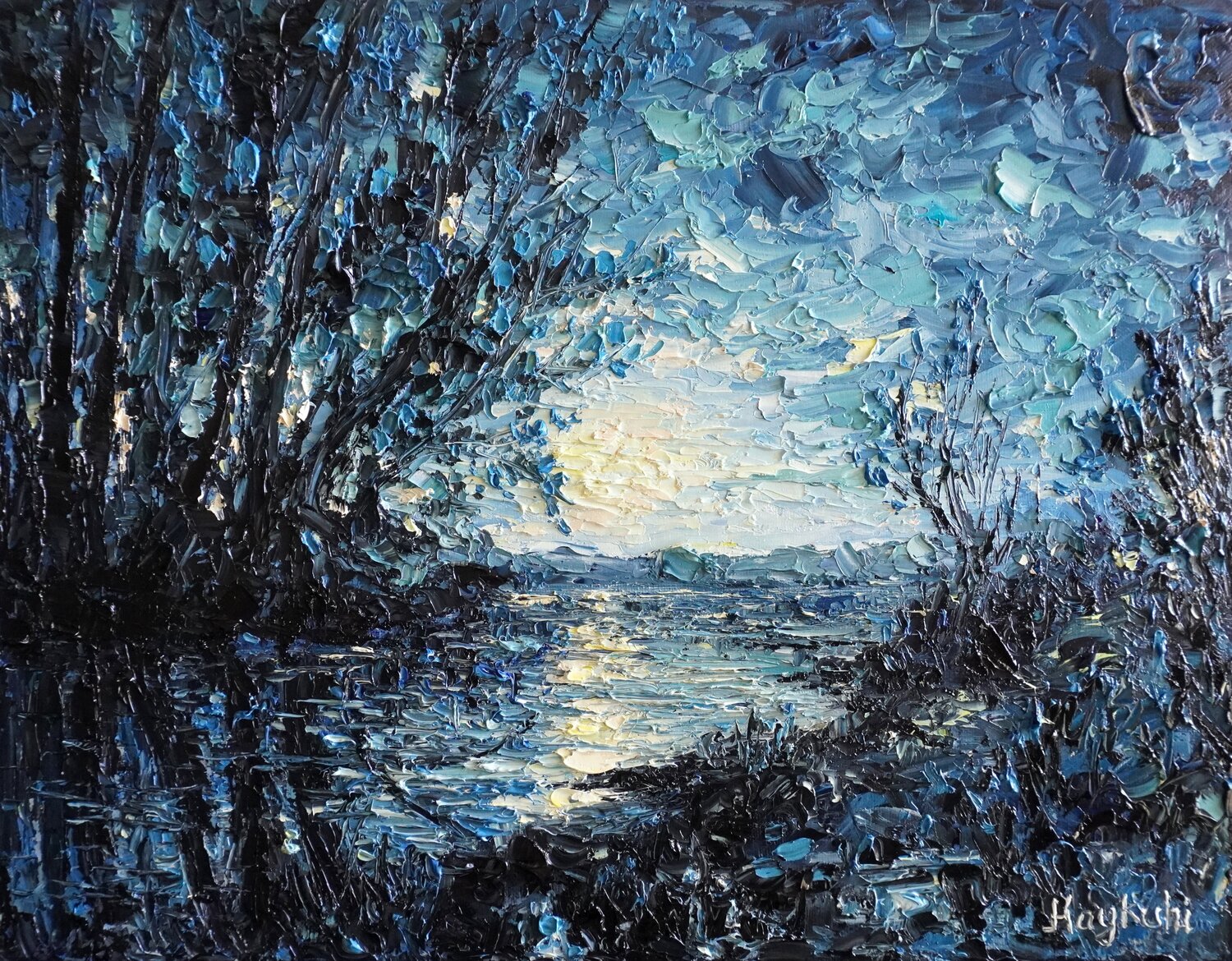 Stillness in Blue Haykuhi Khachatryan