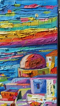 Colorful Santorini Vanya Georgieva