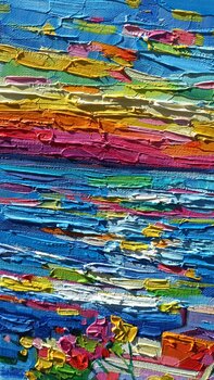 Colorful Santorini Vanya Georgieva
