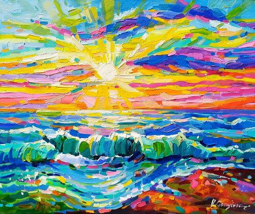 The magic wave von Vanya Georgieva, Malerei kaufen auf Singulart