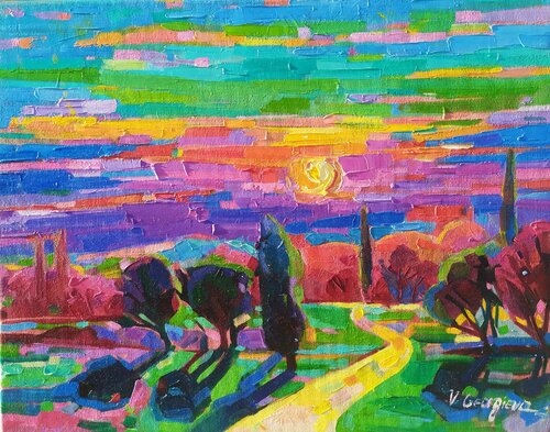 View from my Window von Vanya Georgieva, Malerei kaufen auf Singulart