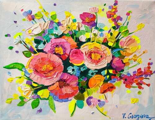 For you ...! 2 von Vanya Georgieva, Malerei kaufen auf Singulart