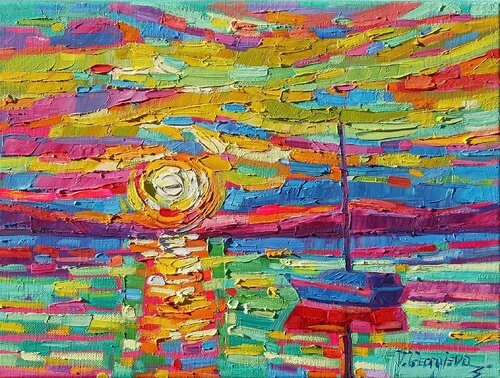 Sea in my soul by Vanya Georgieva, Painting for Sale on Singulart