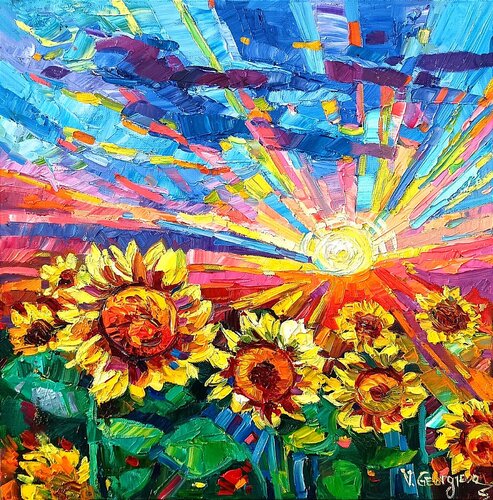 In love van Vanya Georgieva, Schilderij te koop op Singulart