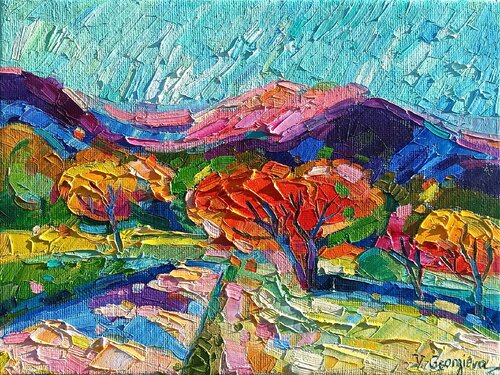 Light Blue sky von Vanya Georgieva, Malerei kaufen auf Singulart