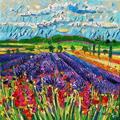 Pastel day van Vanya Georgieva, Schilderij te koop op Singulart