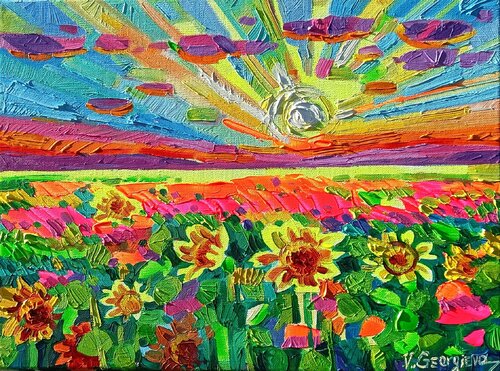At the last glance with the light 2 von Vanya Georgieva, Malerei kaufen auf Singulart