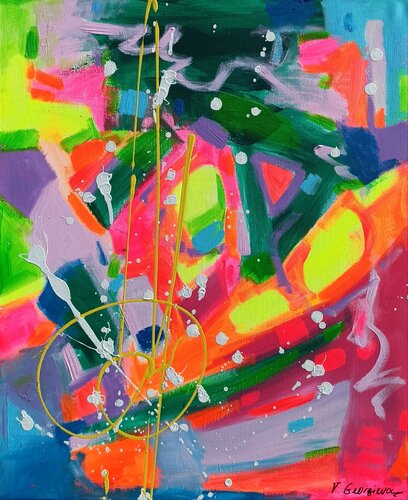 Sol par Vanya Georgieva, Peinture en vente sur Singulart