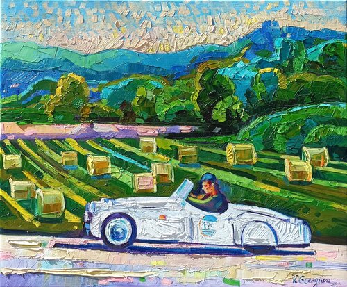 Mille miglia 2 von Vanya Georgieva, Malerei kaufen auf Singulart