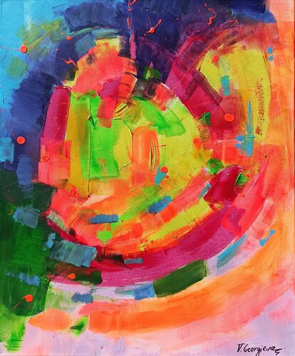 Contact par Vanya Georgieva, Peinture en vente sur Singulart