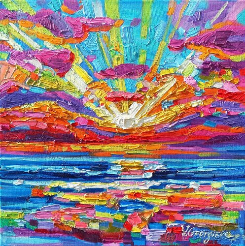 Beautiful sea von Vanya Georgieva, Malerei kaufen auf Singulart