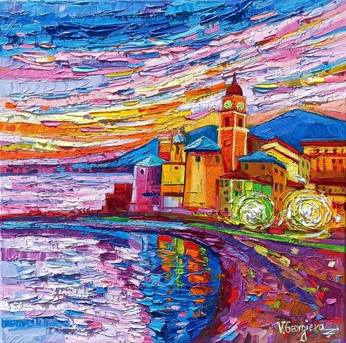Bella Ligure par Vanya Georgieva, Peinture en vente sur Singulart