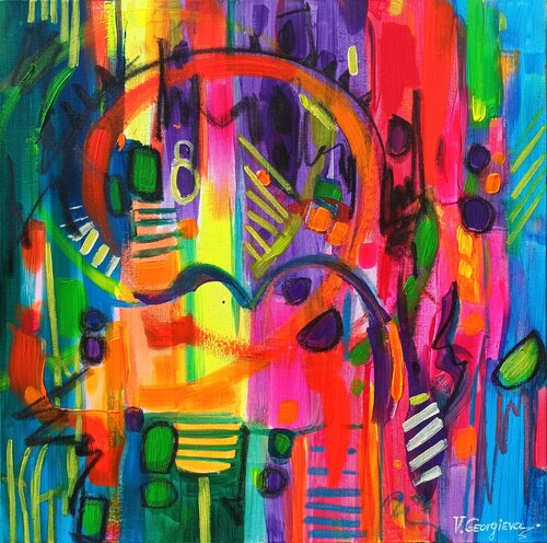Cellular Transformation by Vanya Georgieva, 회화 for Sale on Singulart