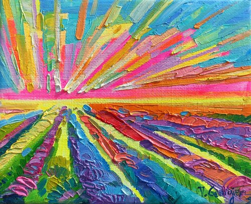 Joyful fields 3 von Vanya Georgieva, Malerei kaufen auf Singulart