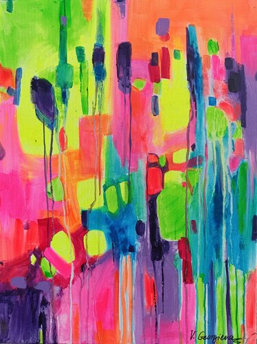 Abstract me van Vanya Georgieva, Schilderij te koop op Singulart