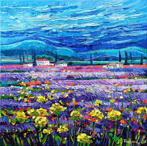 Rain comes 2 par Vanya Georgieva, Peinture en vente sur Singulart