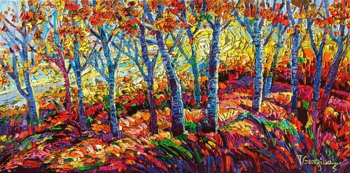 Fall rhapsody 2 van Vanya Georgieva, Schilderij te koop op Singulart