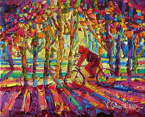 The fall and my lonely soul 2 di Vanya Georgieva, Pittura in vendita su Singulart
