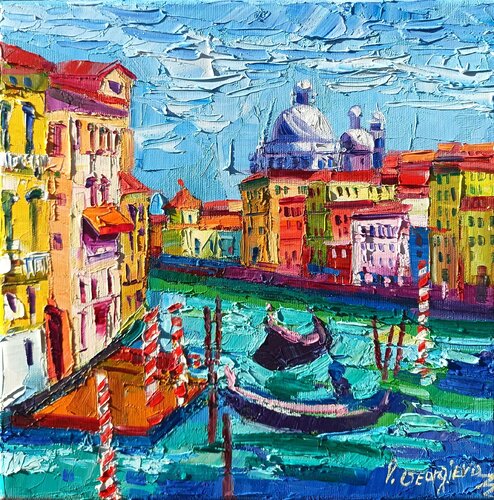 One Venice day di Vanya Georgieva, Pittura in vendita su Singulart