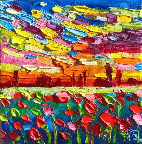 Smell like Summer par Vanya Georgieva, Peinture en vente sur Singulart