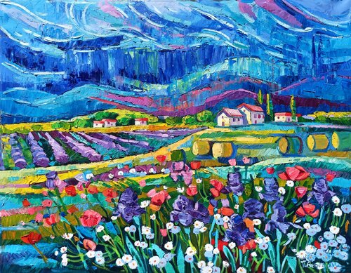 One rainy day With Gogh von Vanya Georgieva, Malerei kaufen auf Singulart