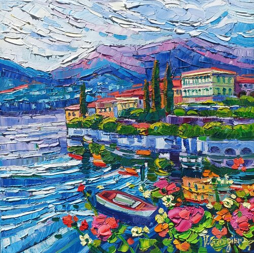 Lake Como von Vanya Georgieva, Malerei kaufen auf Singulart