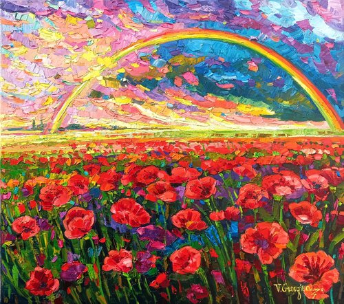 Lavender into the light von Vanya Georgieva, Malerei kaufen auf Singulart