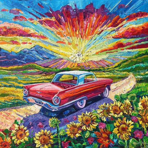 Follow your Dreams van Vanya Georgieva, Schilderij te koop op Singulart