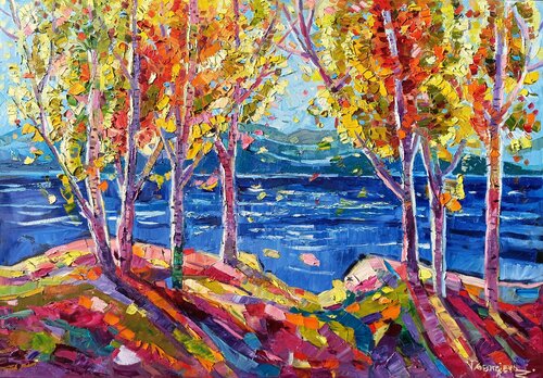 Fall Spirit song di Vanya Georgieva, Pittura in vendita su Singulart