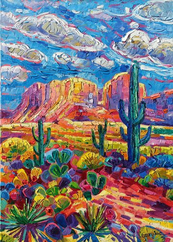 Day light in Arizona di Vanya Georgieva, Pittura in vendita su Singulart