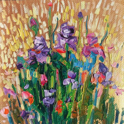 Wild Flowers par Vanya Georgieva, Peinture en vente sur Singulart
