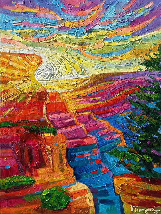 Grand Canyon sunset Vanya Georgieva