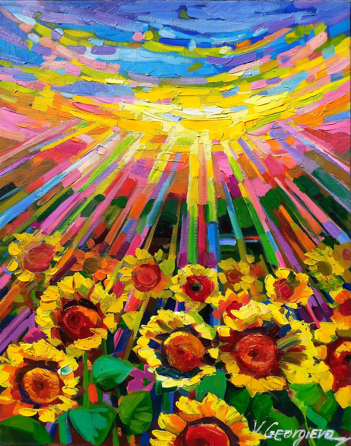 Light like a fun Vanya Georgieva