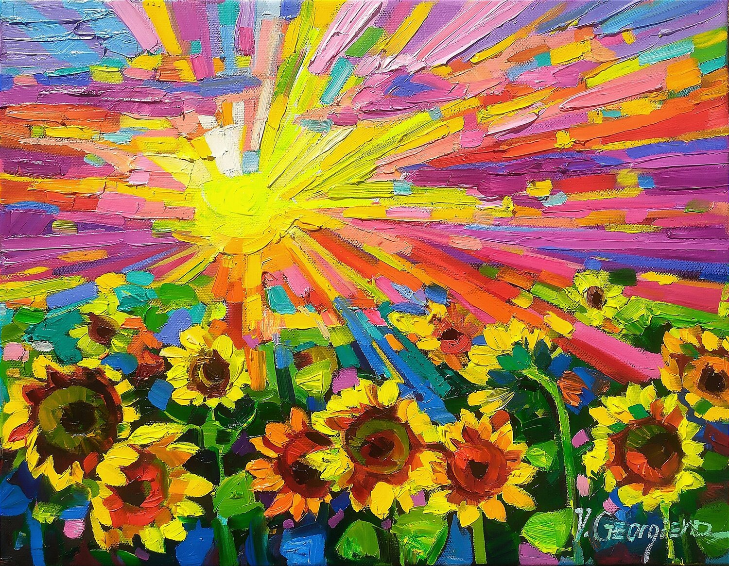 Sun lovers Vanya Georgieva