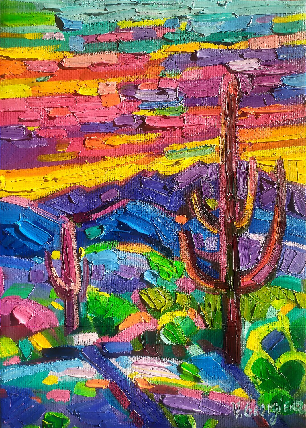 Arizona sunset Vanya Georgieva