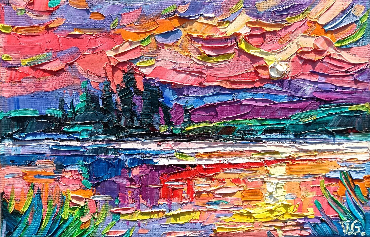 Warm sunset Vanya Georgieva