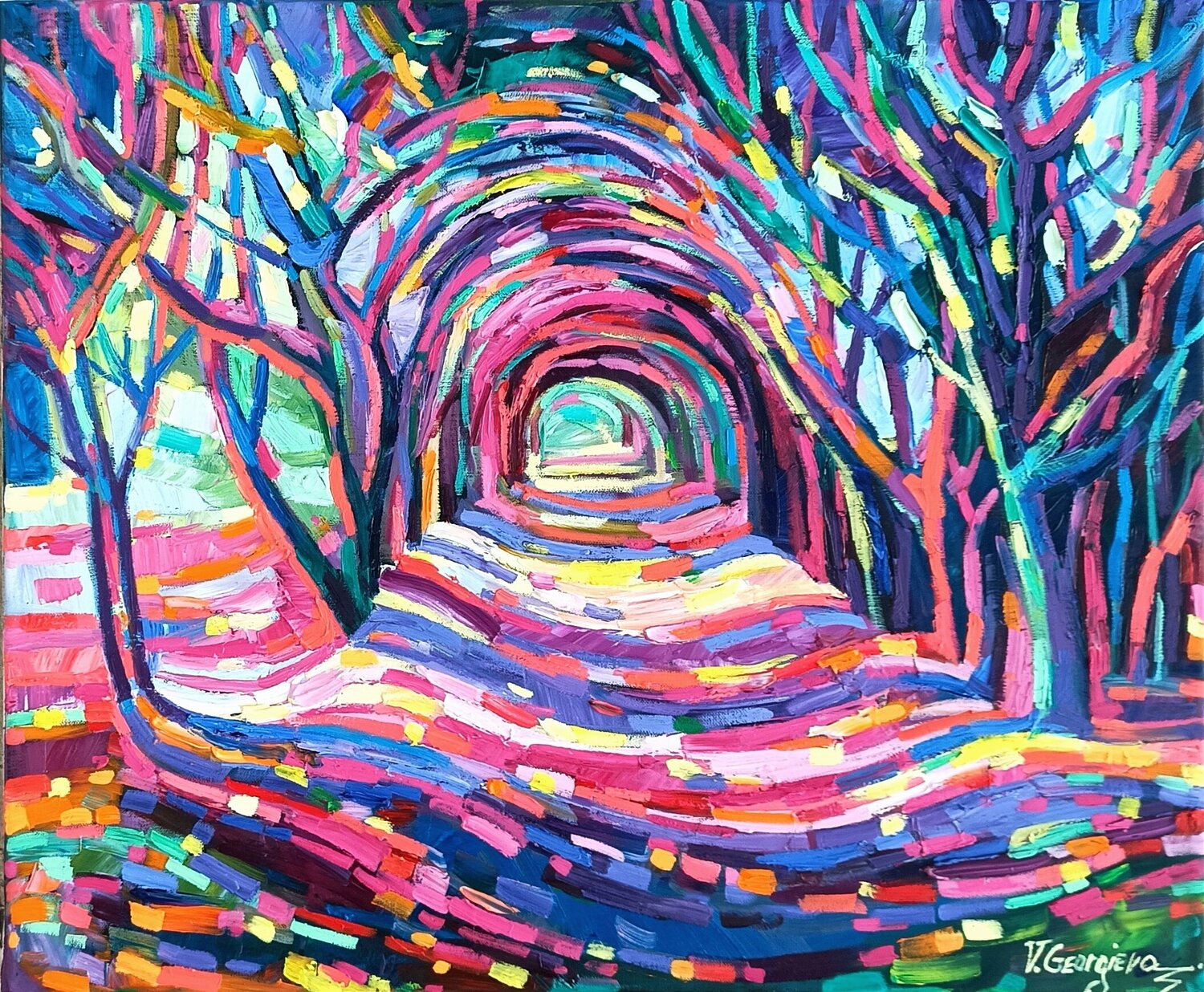 Pink way Vanya Georgieva
