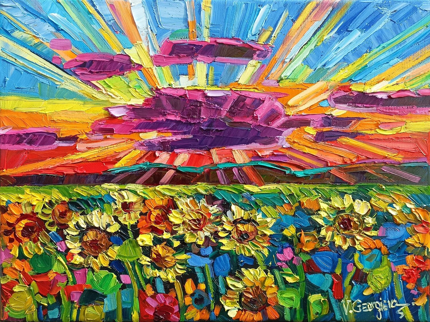 Sunny fields 2 Vanya Georgieva