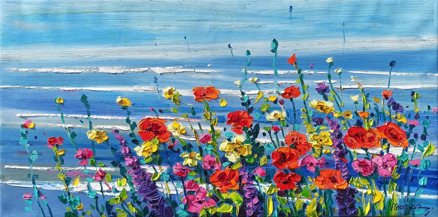Flowers on the coast Vanya Georgieva