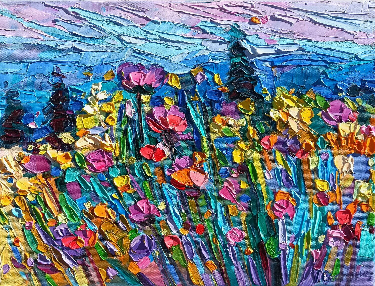 Summer fields Vanya Georgieva