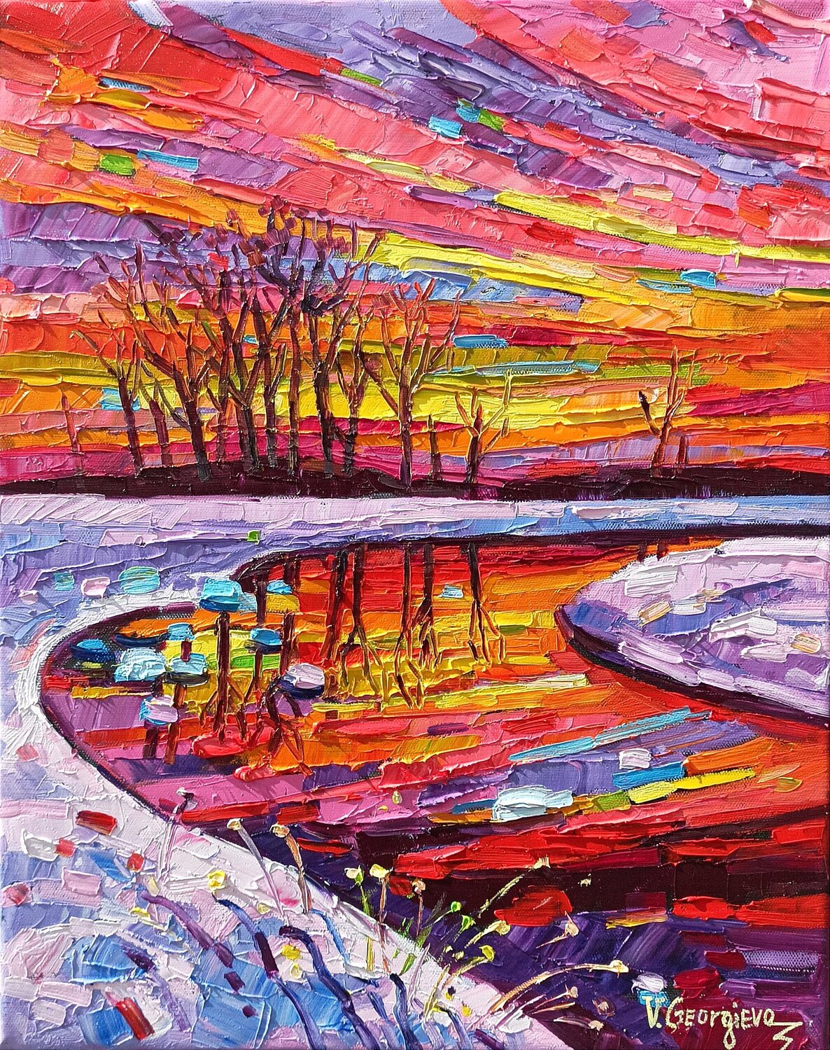 Winter reflections Vanya Georgieva