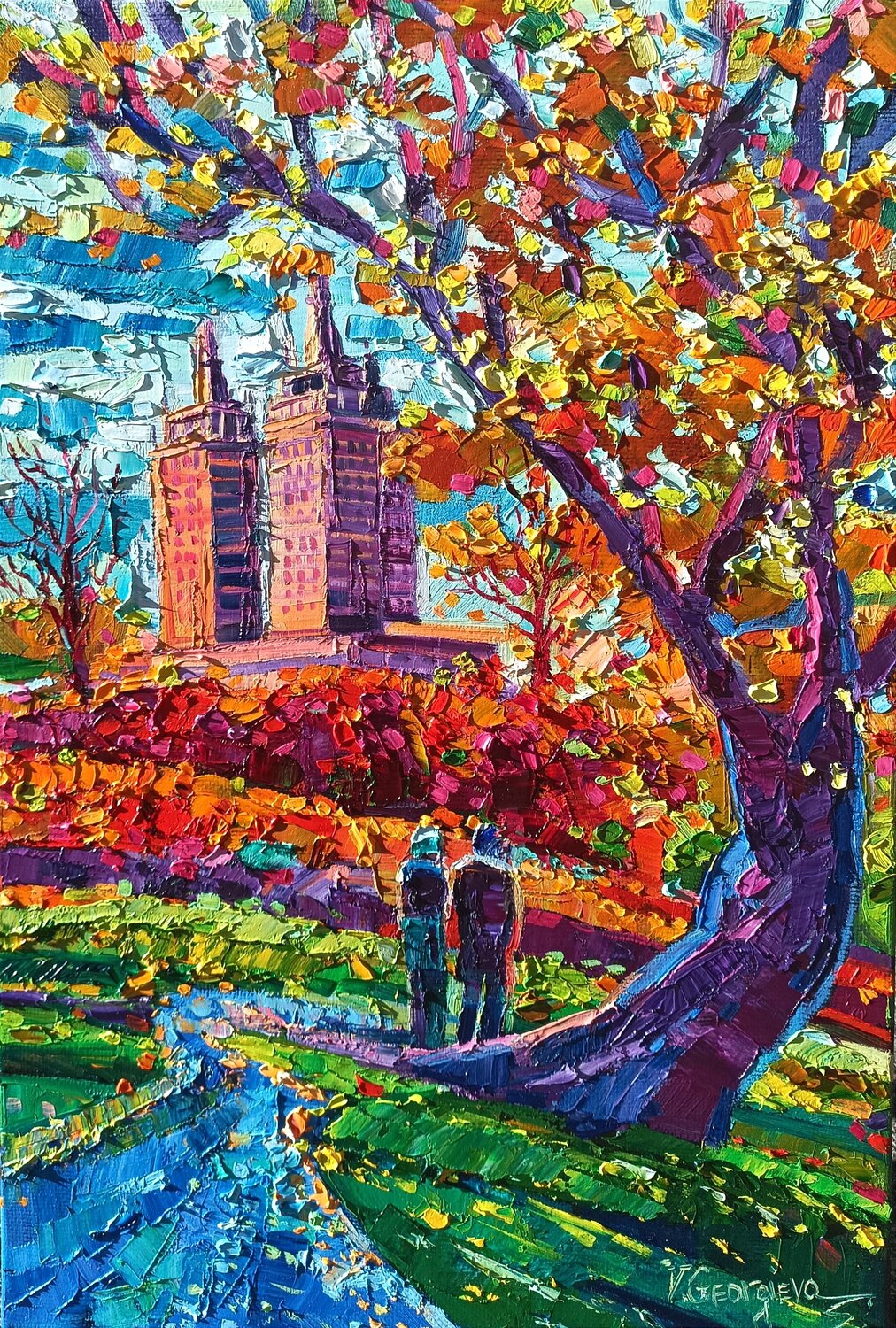 Autumn in Central Park Vanya Georgieva