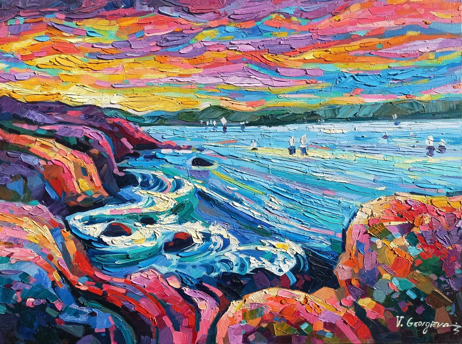 The Sea calls Vanya Georgieva