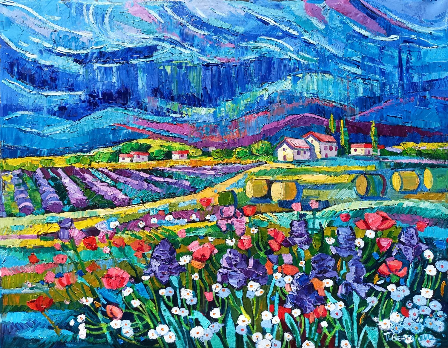 One rainy day With Gogh Vanya Georgieva