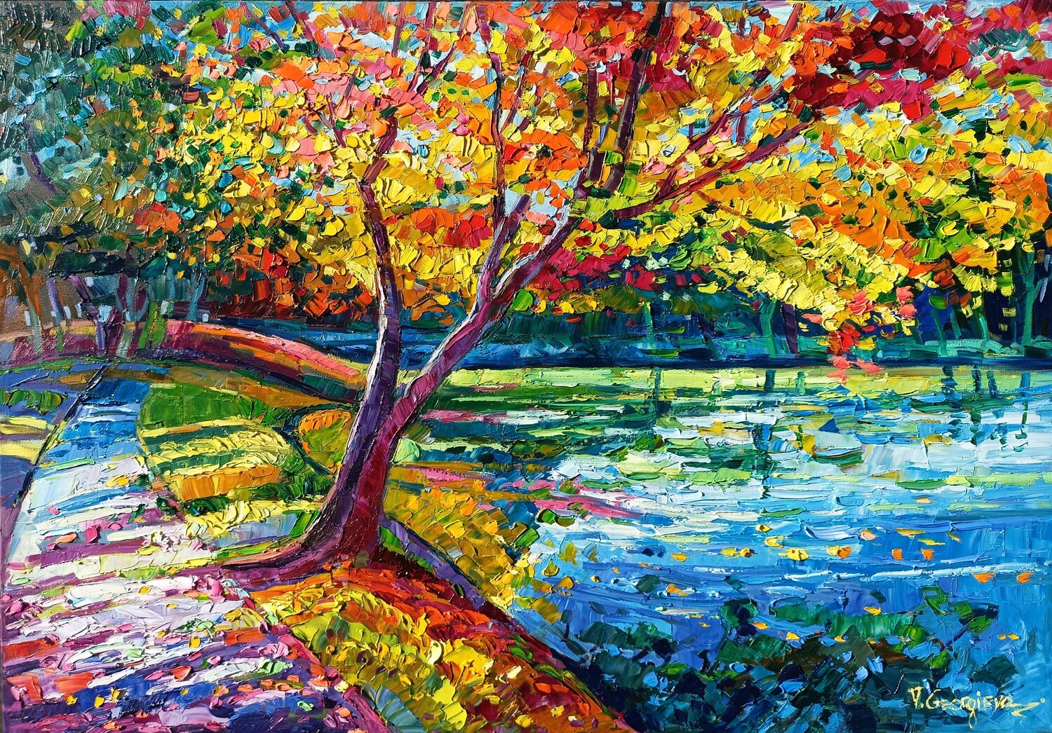 Golden season tree 5 Vanya Georgieva