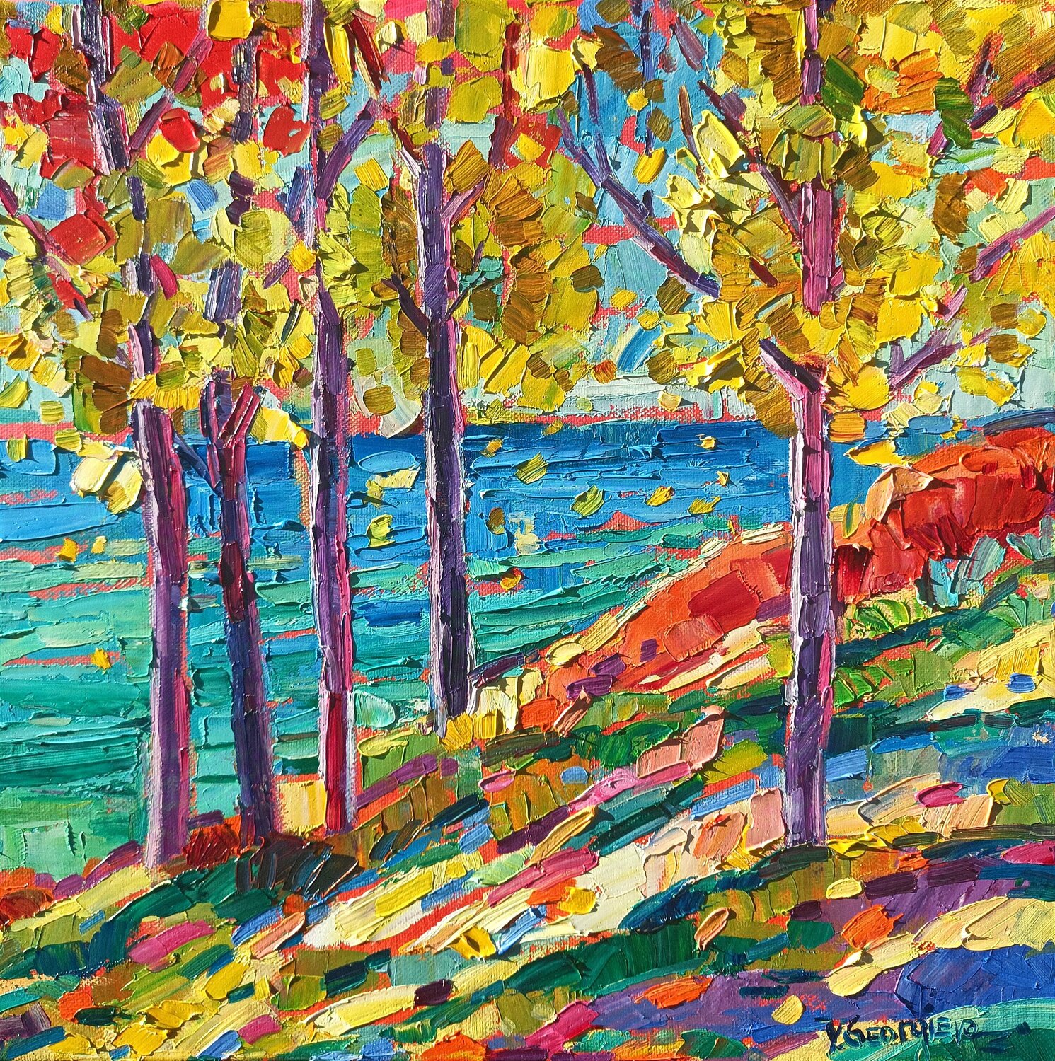 Fall trees Vanya Georgieva
