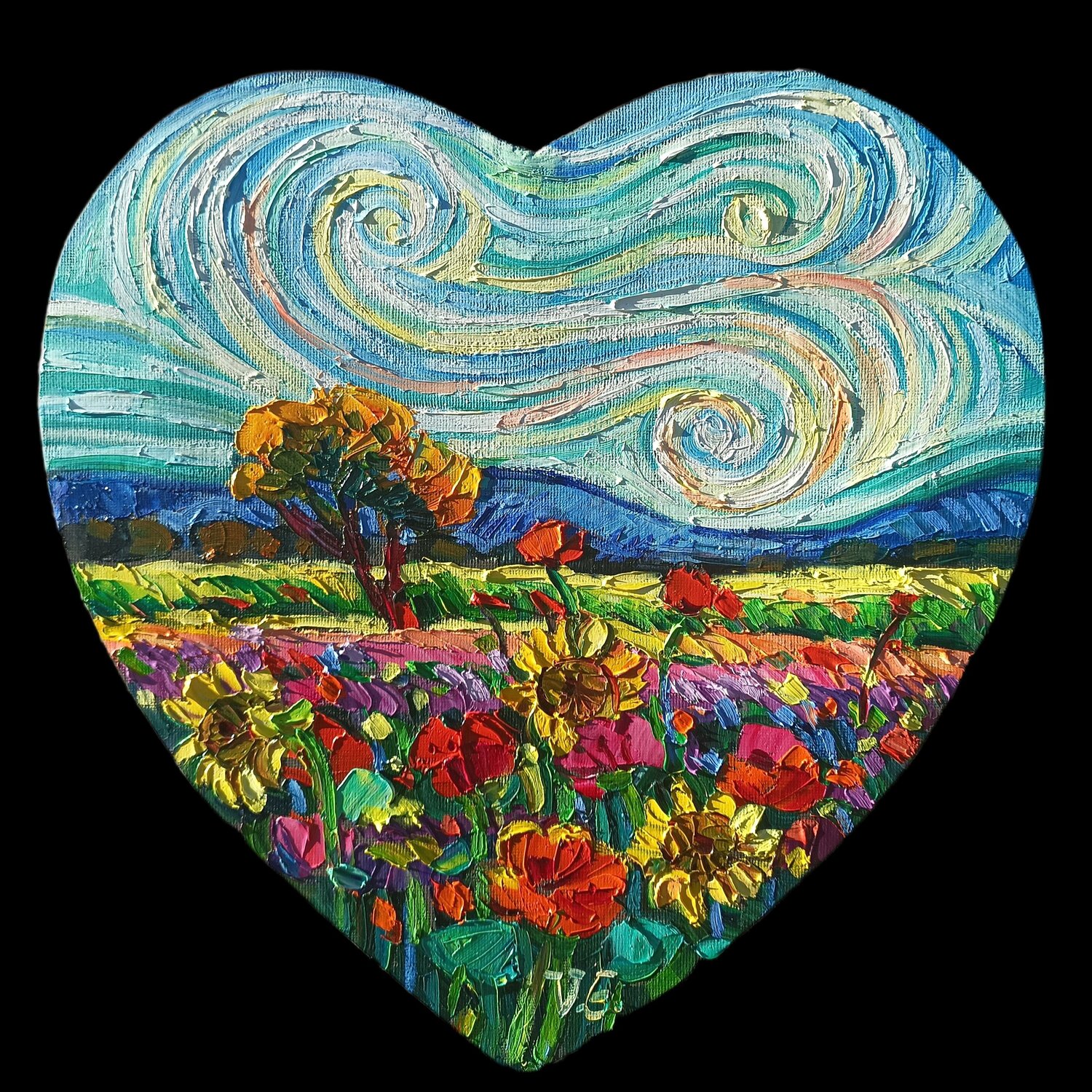 Heart with a tree Vanya Georgieva
