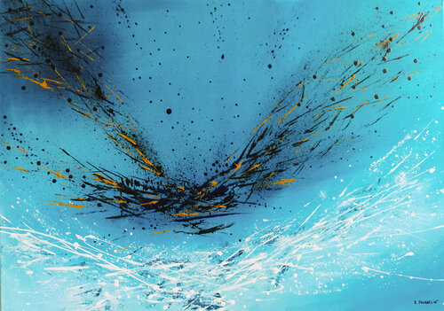 L'envol by Sylvie Jousselin, Painting for Sale on Singulart