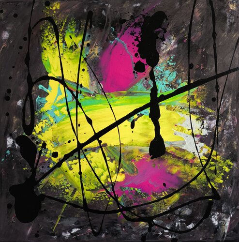 Eclat du Chaos von Sylvie Jousselin, Malerei kaufen auf Singulart