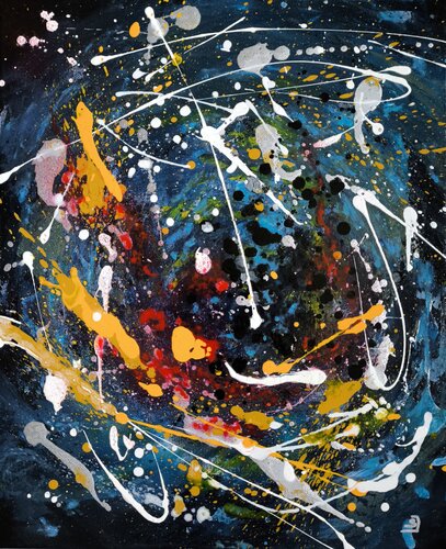 Naissance du Chaos von Sylvie Jousselin, Malerei kaufen auf Singulart